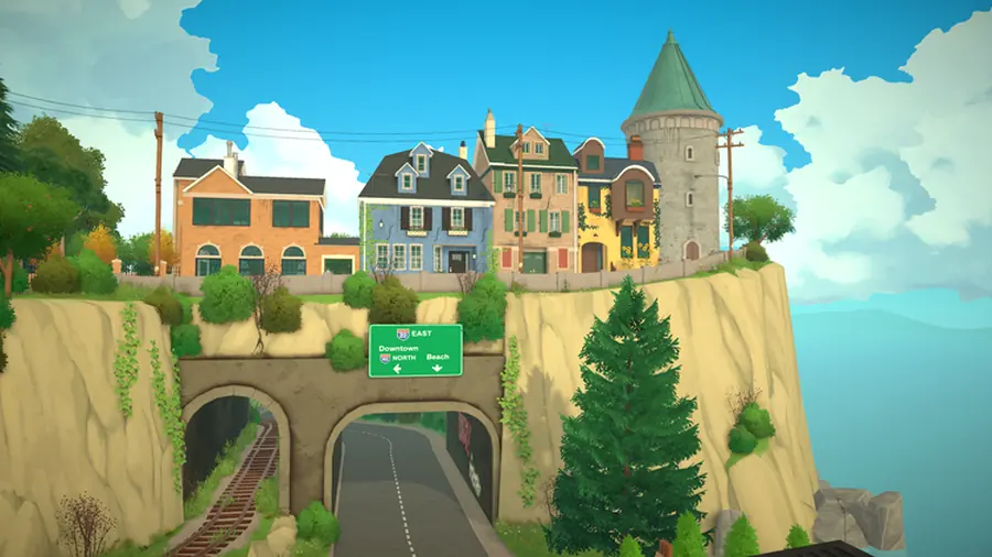 Official Paralives gameplay screenshot showing Parafolks in a warm neighborhood scene